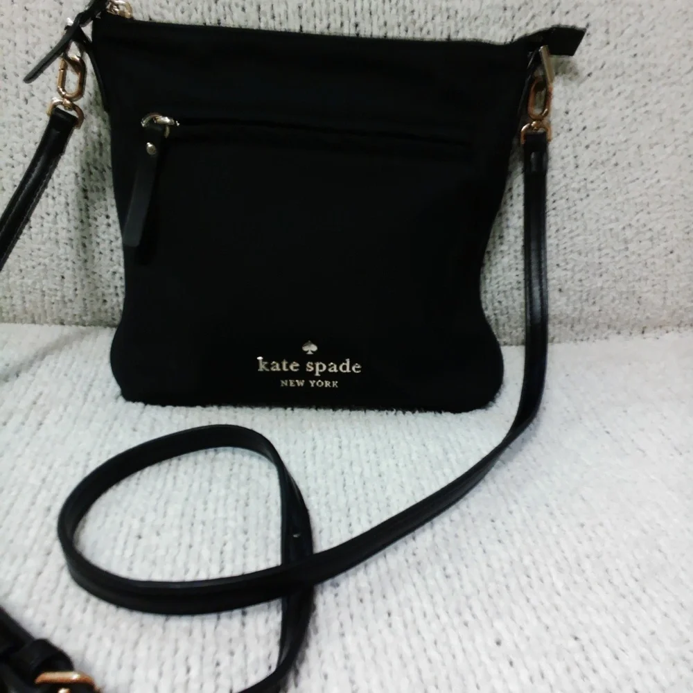 Kate Spade Elegant Black Nylon Crossbody Bag - Picture 3 of 7